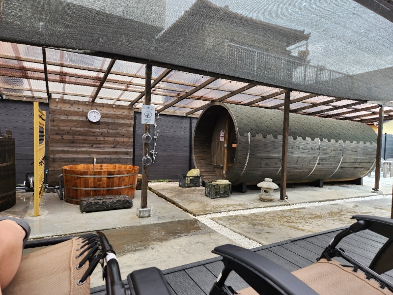 メーテルさんの達磨サウナのサ活写真