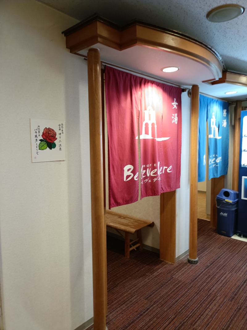 くらあささんのホテルベルヴェデーレのサ活写真