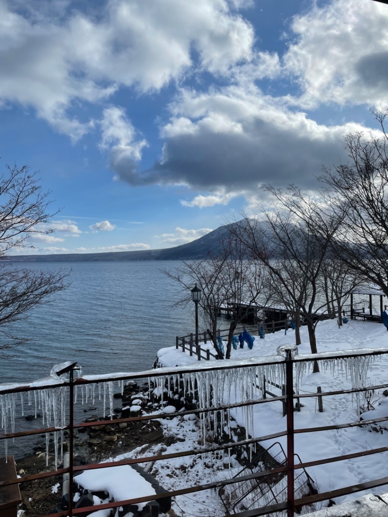 今回使用のアロマは山岡家の香りです！さんの湖畔の宿支笏湖 丸駒温泉旅館のサ活写真