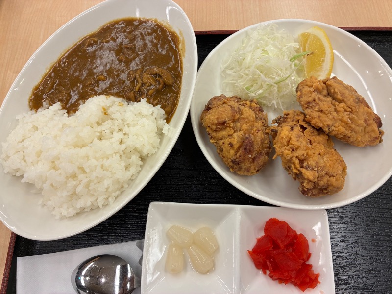カレー&から揚げ3個