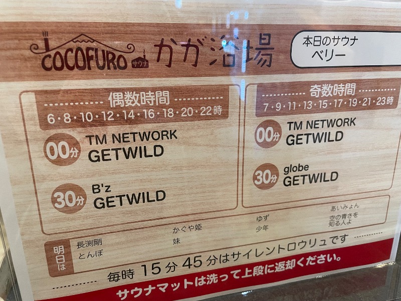 🔥🐱さうにゃこ🐱🔥さんのCOCOFURO かが浴場のサ活写真