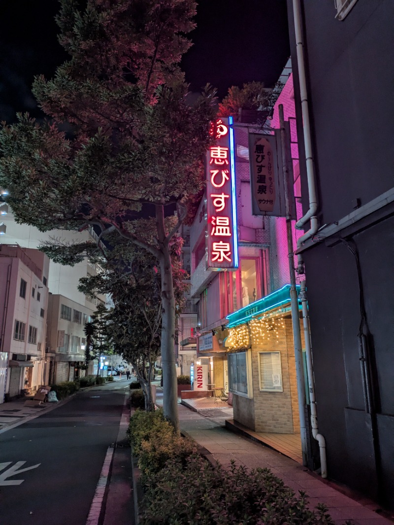 Sauna JUNさんの恵びす温泉のサ活写真