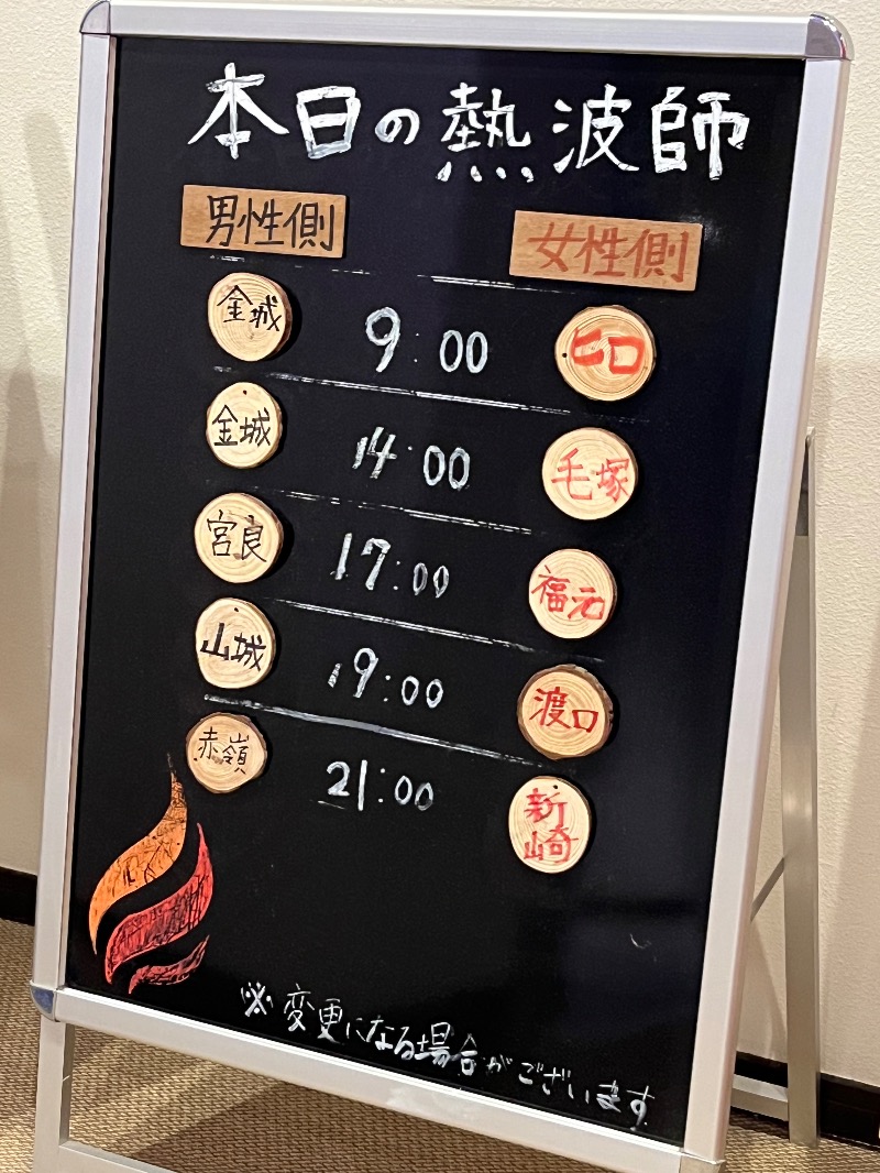 メイメイさんの琉球温泉 龍神の湯のサ活写真