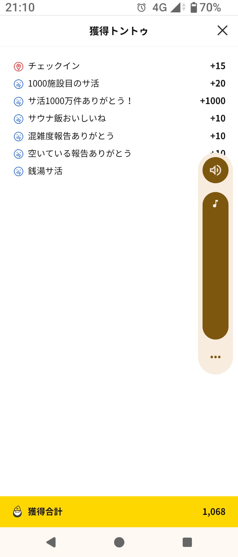 kentaroさんの世田谷温泉 四季の湯のサ活写真