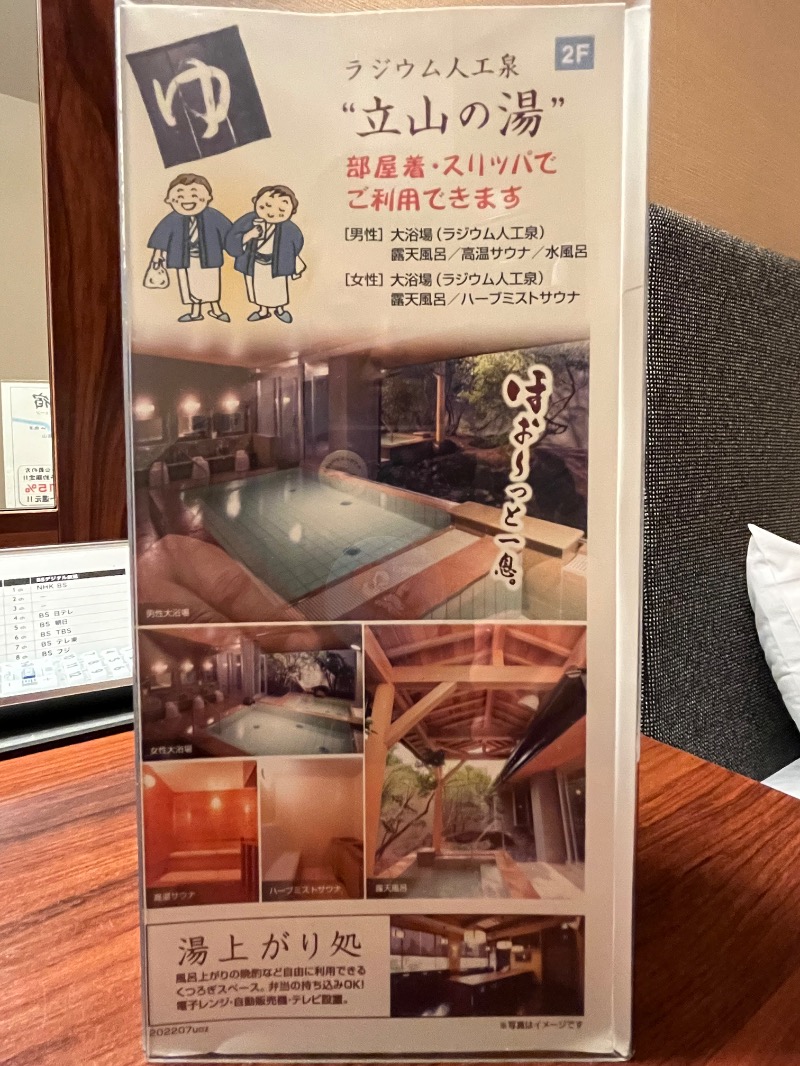 ヒロヒロさんの魚津マンテンホテル駅前のサ活写真