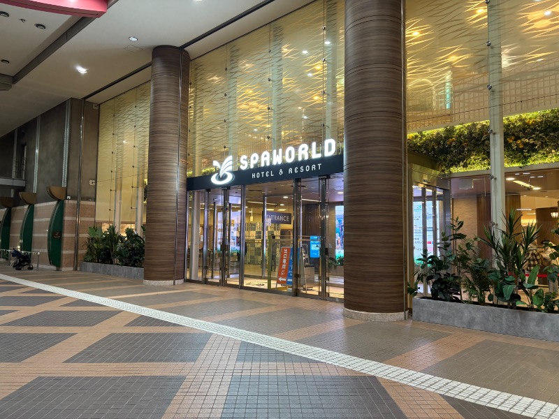 サ々木さんのSPAWORLD HOTEL&RESORTのサ活写真