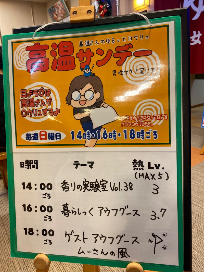 こーじさんの金城温泉元湯のサ活写真