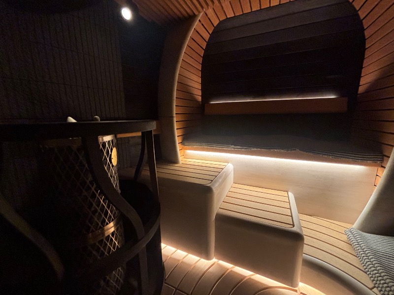 ヤヒンさんの時のホテルのサ活写真