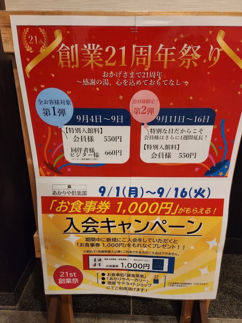 メーテルさんの源泉湯 燈屋のサ活写真