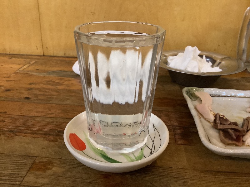 白鹿の熱燗