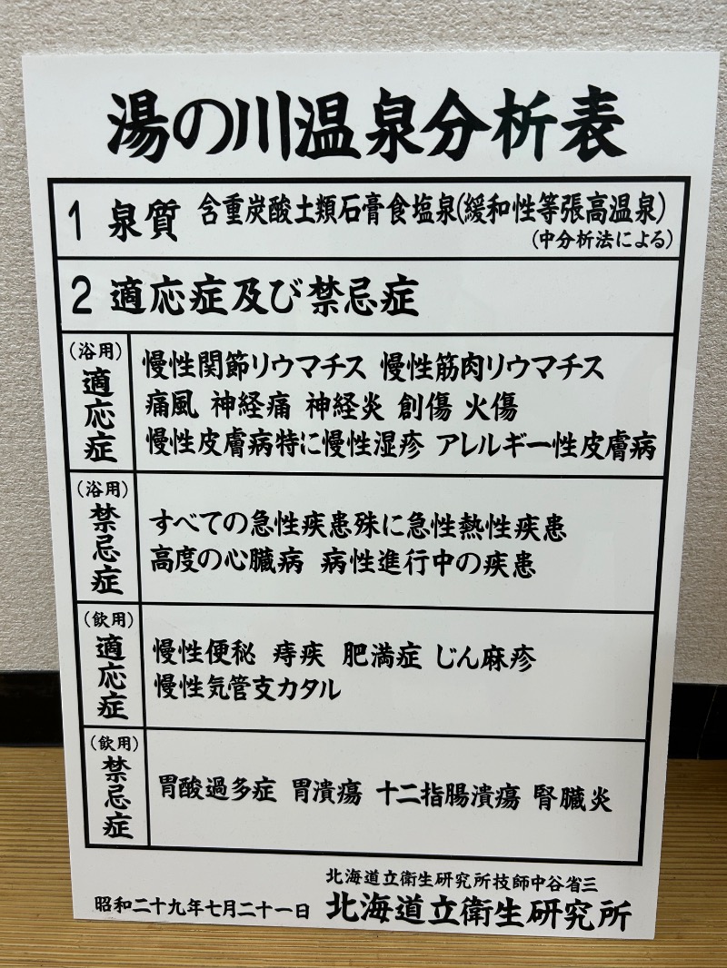 水冷さんの湯の川温泉 ホテル雨宮館のサ活写真
