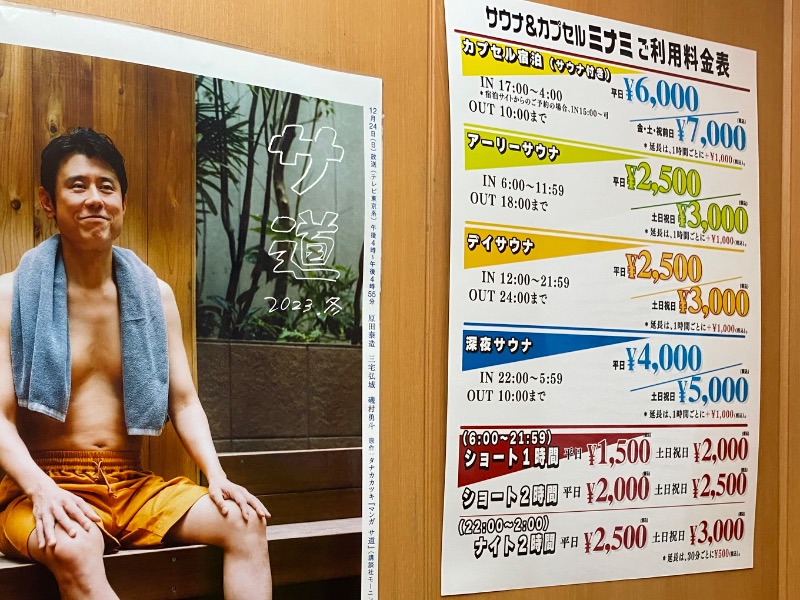 まさうなさんのカプセルイン ミナミ 立川店のサ活写真