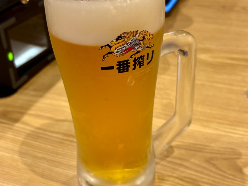 生ビール🍺