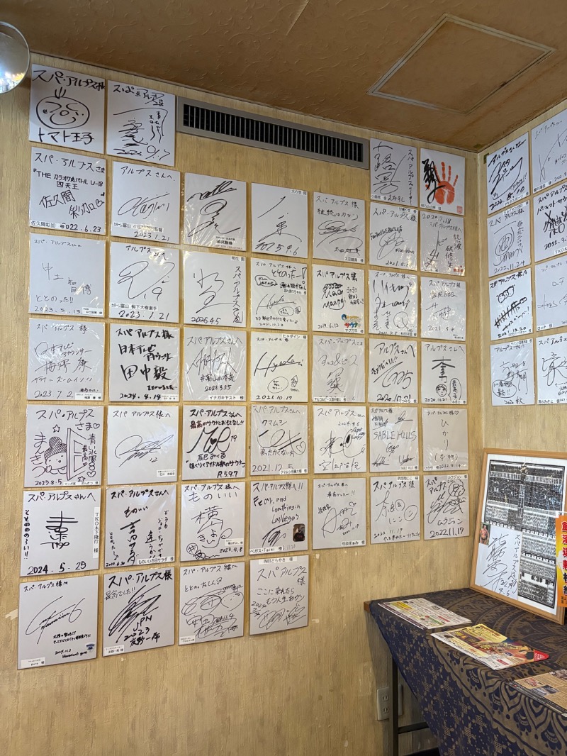 kanetama('ω')さんのスパ・アルプスのサ活写真