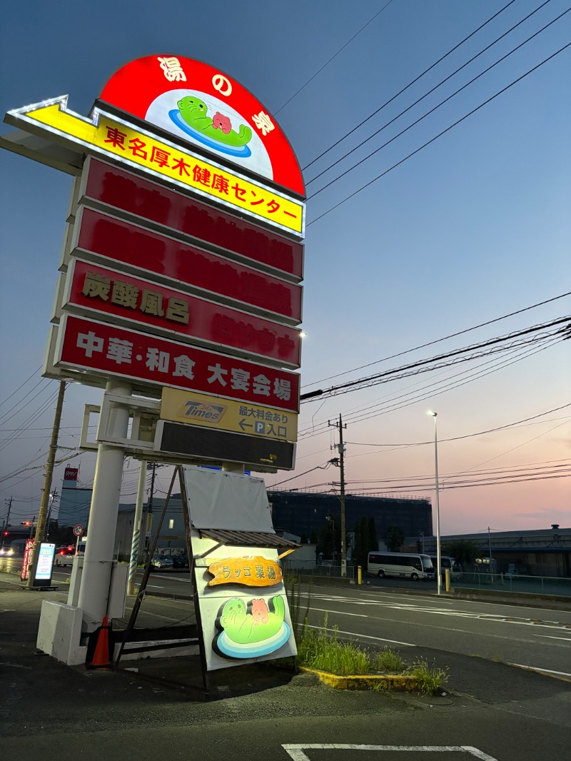 kanetama('ω')さんの湯乃泉 東名厚木健康センターのサ活写真