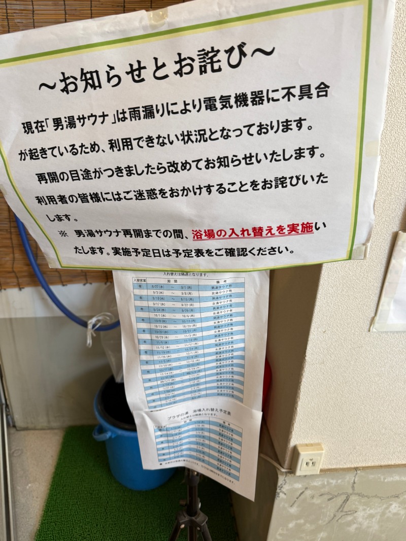 唐揚げの錬金術師さんのプラザの湯のサ活写真