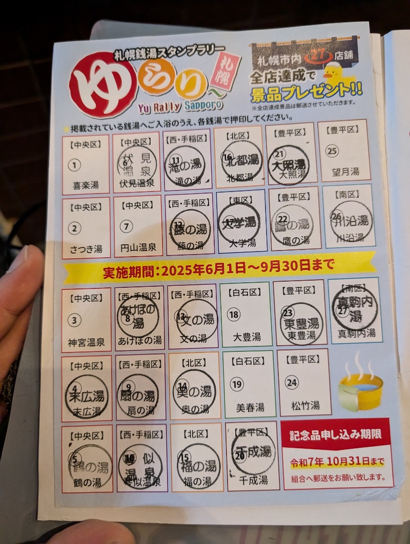 T-カワマタさんの大照湯のサ活写真