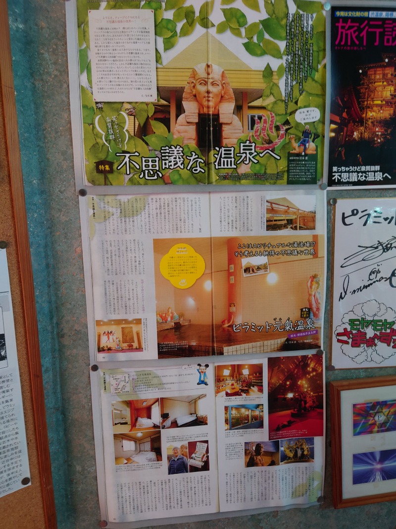 田舎のジャイアンさんのピラミッド元氣温泉のサ活写真
