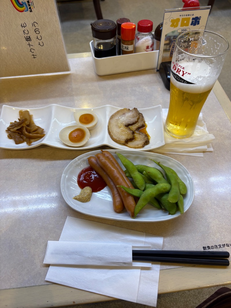 ささ湯さんのサウナ&カプセルホテルレインボー本八幡店のサ活写真