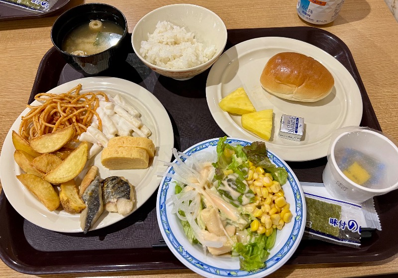 くいしん坊萬斎さんの京都ユニバーサルホテル烏丸のサ活写真