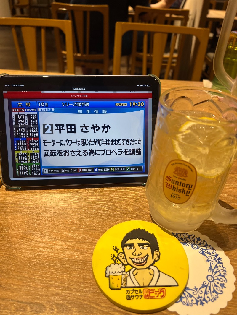 くいしん坊萬斎さんの天然温泉 平和島のサ活写真