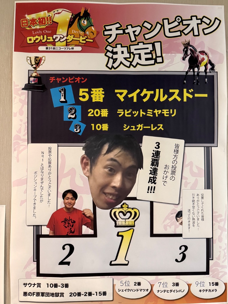 鍛高譚(たんたかたん)さんのニコーリフレ SAPPOROのサ活写真