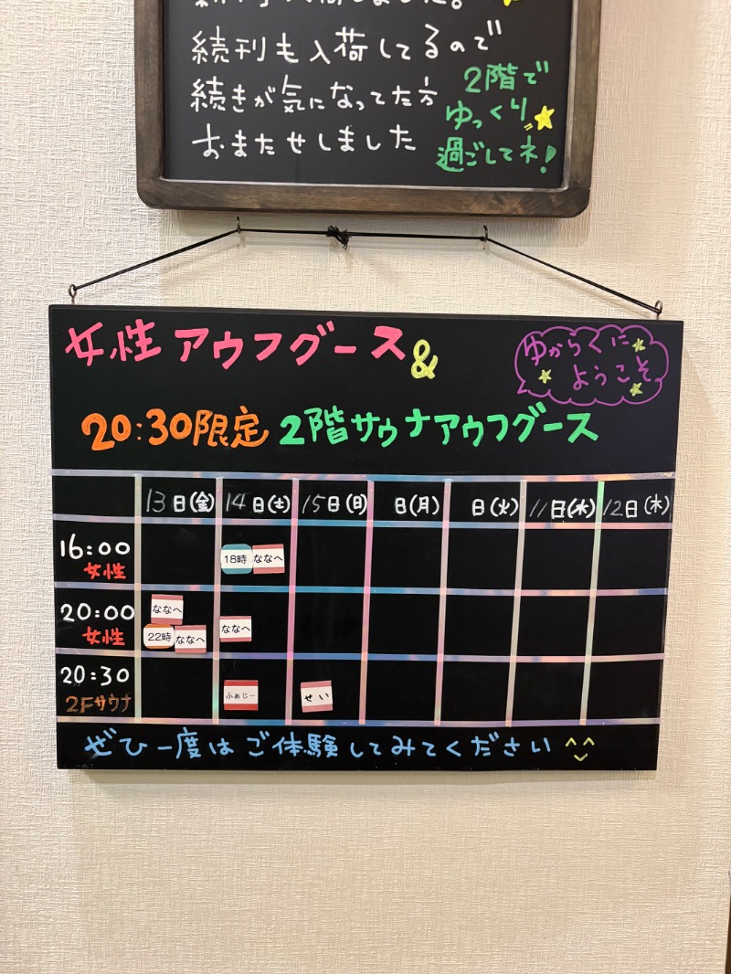 じゅんじゅんさんのととのいの郷 秦野湯花楽のサ活写真