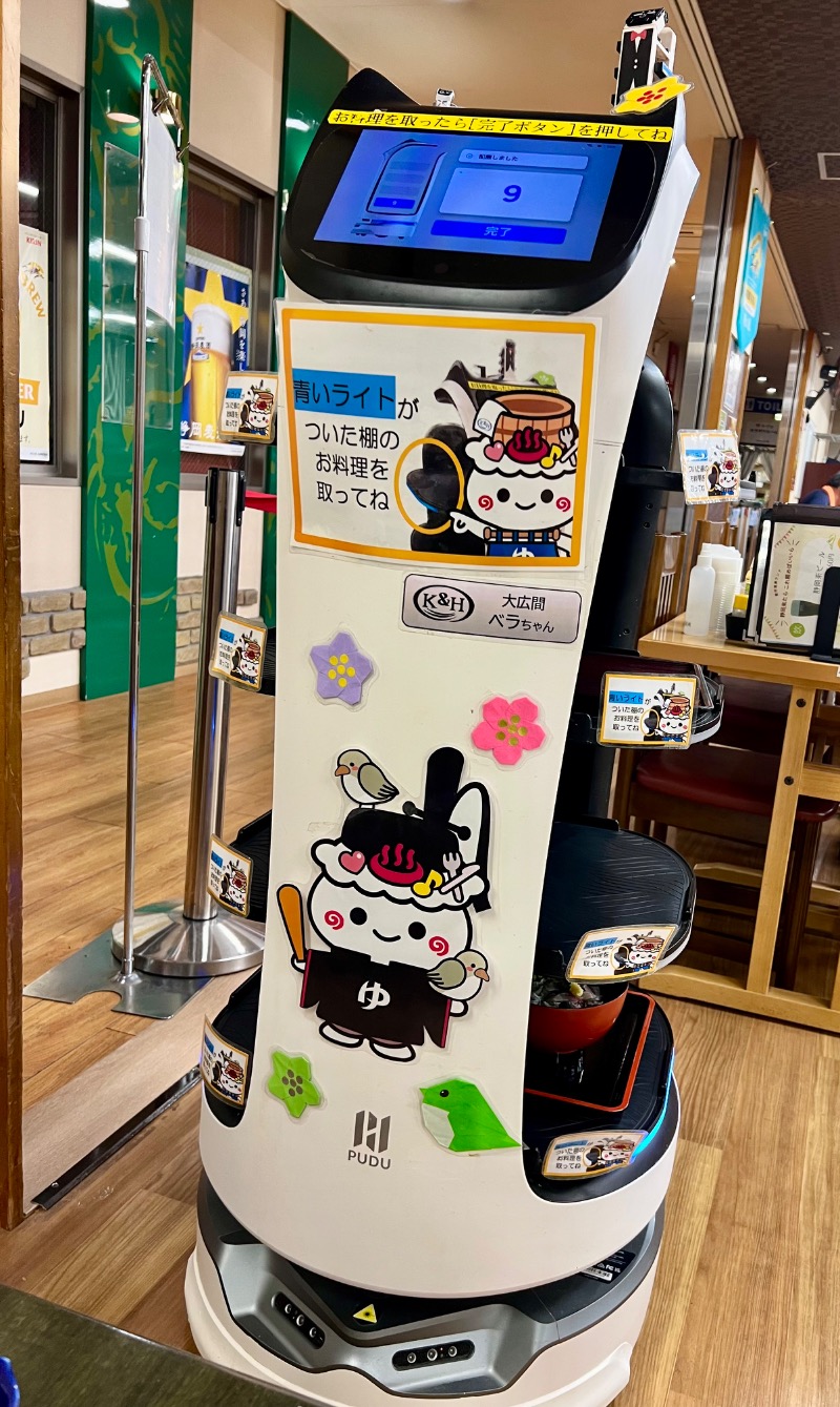 くいしん坊萬斎さんの駿河健康ランドのサ活写真