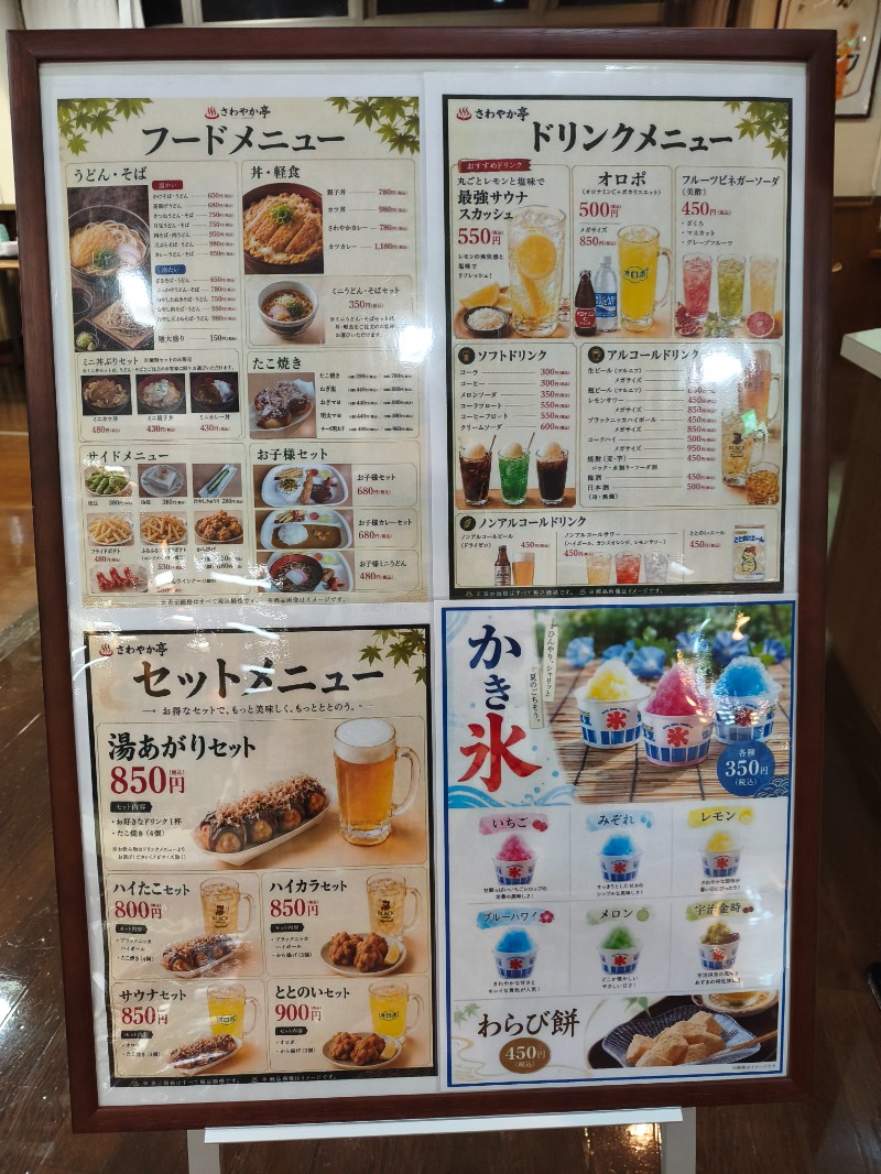 のぶさんのさわやかプラザ軽井沢のサ活写真