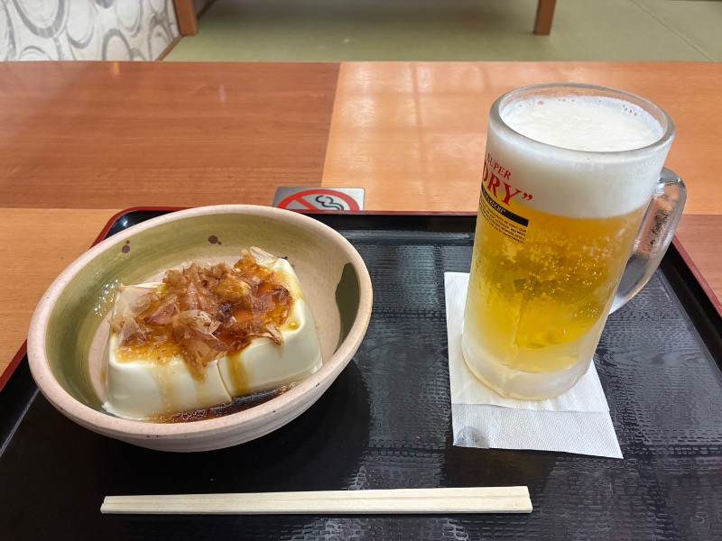 生ビールセット(冷奴)