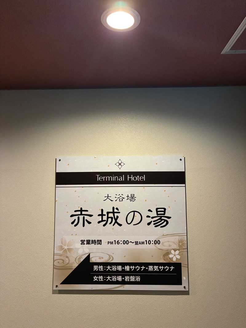 すえぞう⚾️🏈🎭🍜🍺♨️さんの新前橋ターミナルホテルのサ活写真