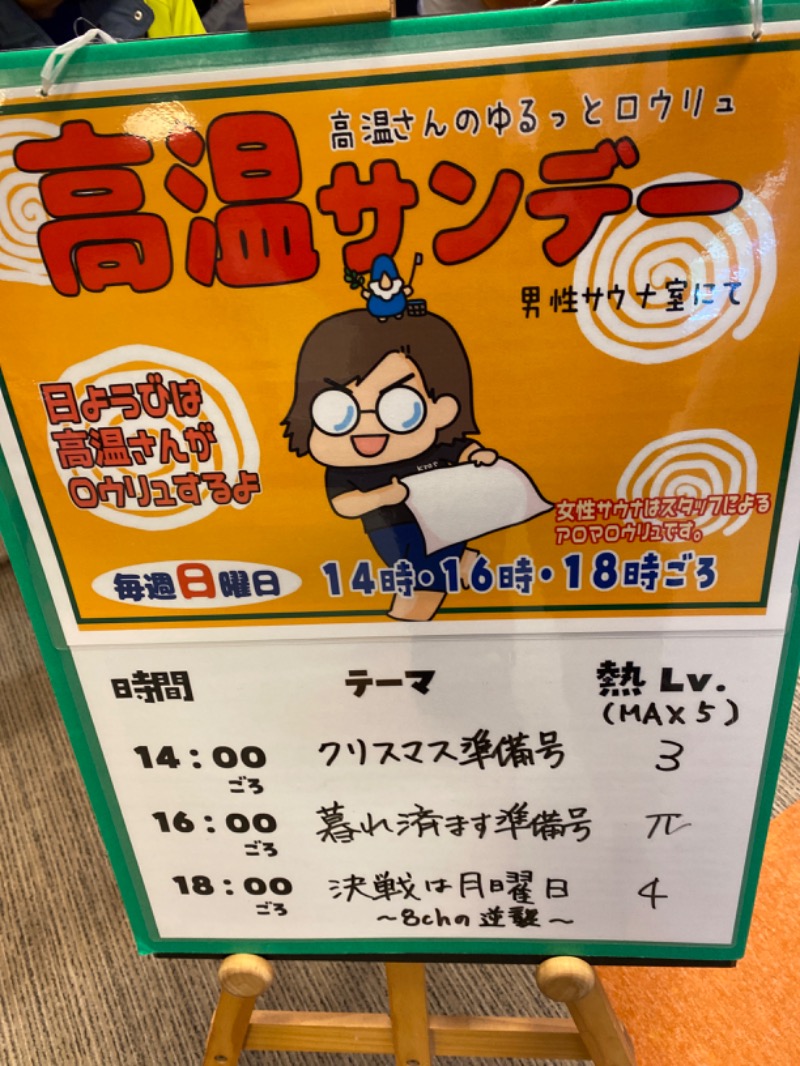 こーじさんの金城温泉元湯のサ活写真