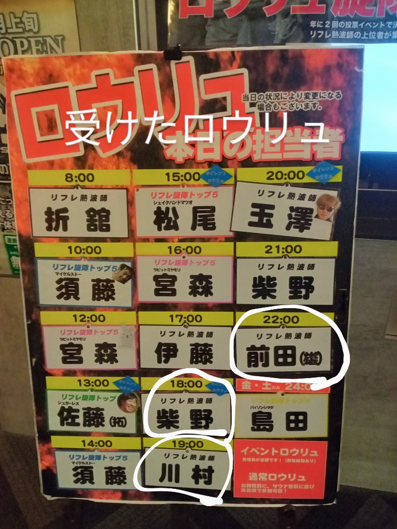 ペテガリ岳⛰️🏔️⛰️さんのニコーリフレ SAPPOROのサ活写真