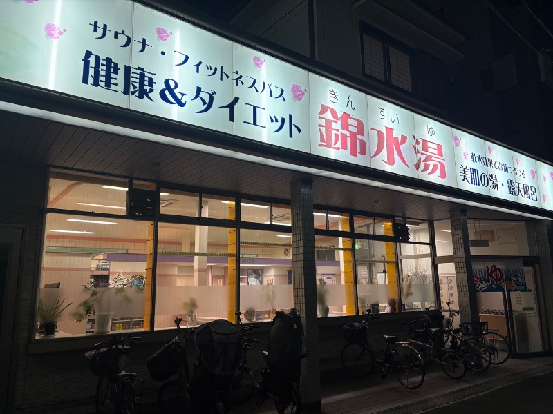 mojyamojya3u7さんの錦水湯のサ活写真