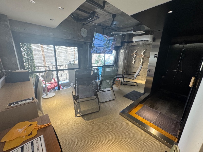 黒猫のうるるさんのプライベートサウナ moimoiモイモイのサ活写真