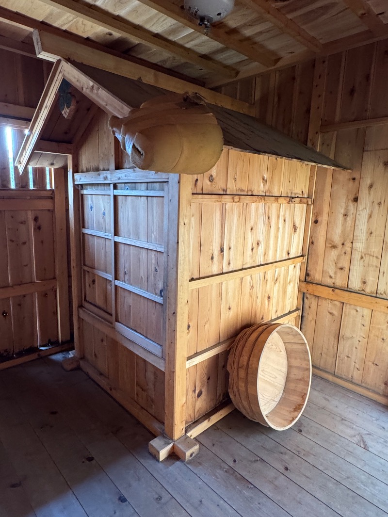 黒猫のうるるさんの万徳院跡歴史公園「風呂屋」のサ活写真