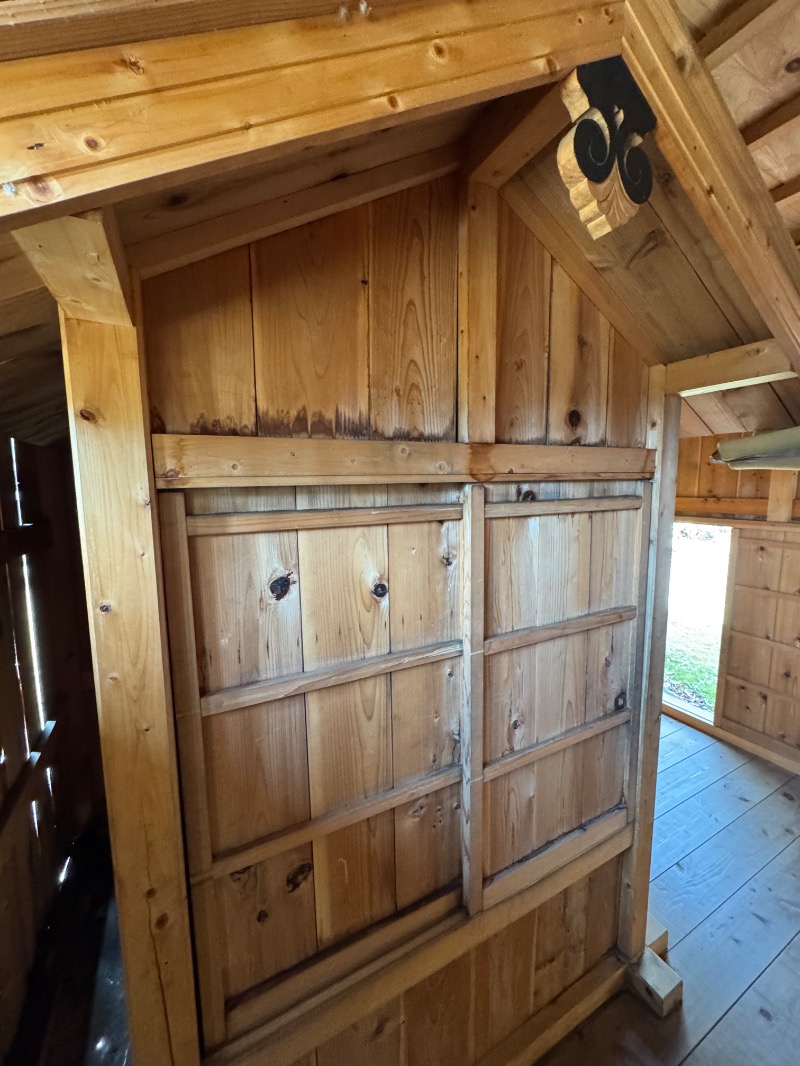 黒猫のうるるさんの万徳院跡歴史公園「風呂屋」のサ活写真