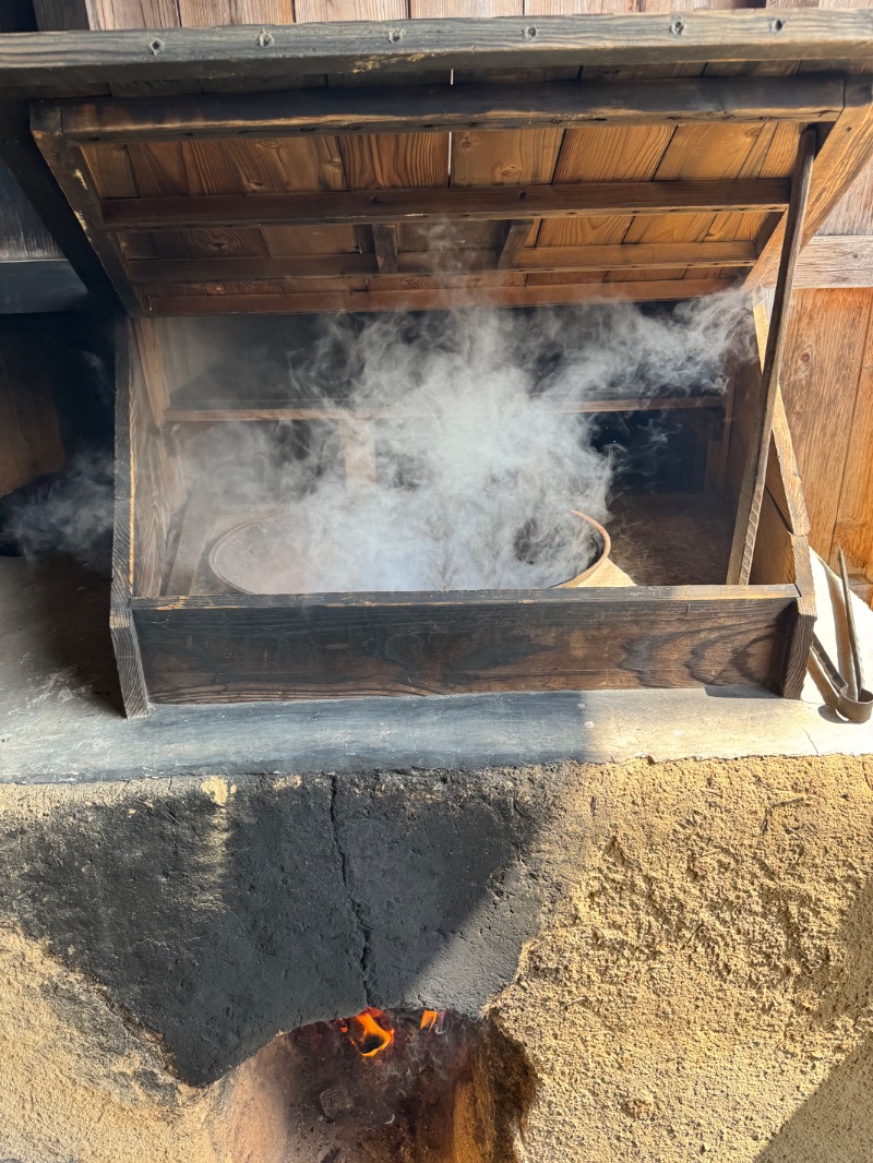 黒猫のうるるさんの万徳院跡歴史公園「風呂屋」のサ活写真