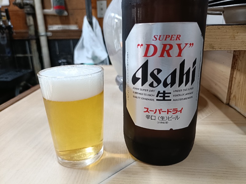 大瓶400円！突出無の立呑じゃないお店では、知る限り最安値￥