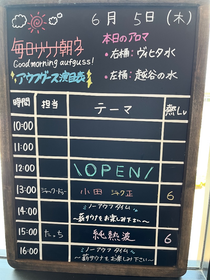 ナカネンさんの毎日サウナ 越谷店のサ活写真