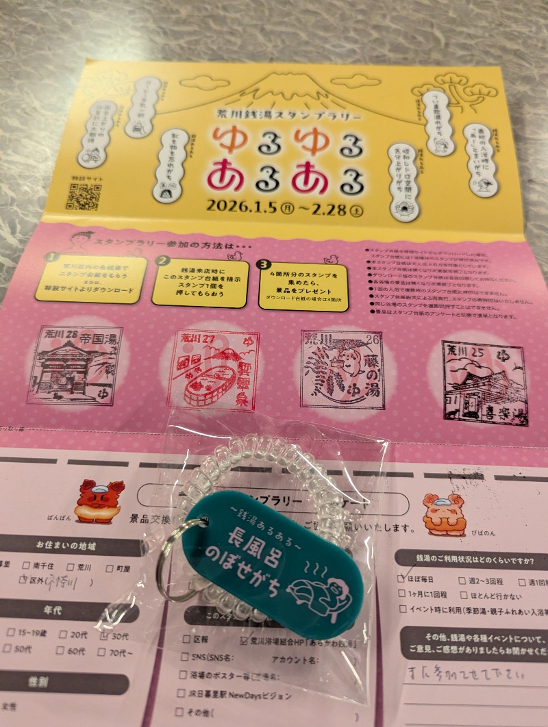 ごとうのおっさんさんの喜楽湯のサ活写真