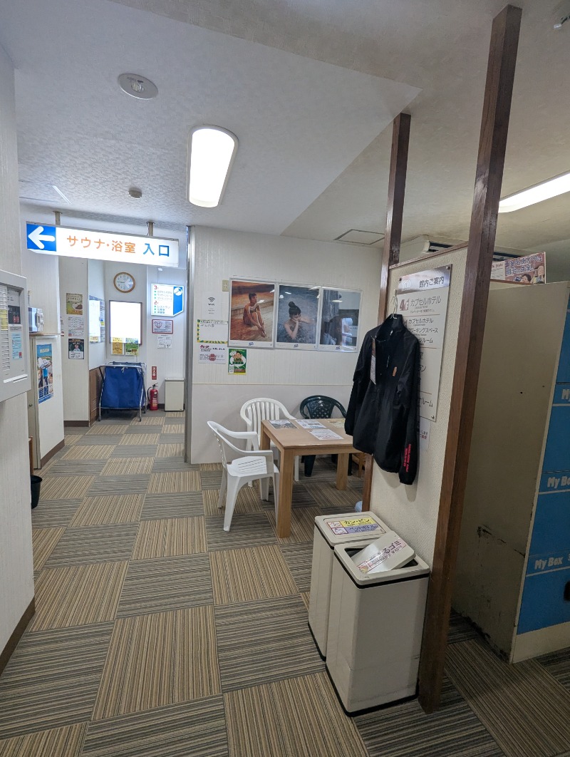ごとうのおっさんさんのカプセルホテルサウナサンのサ活写真