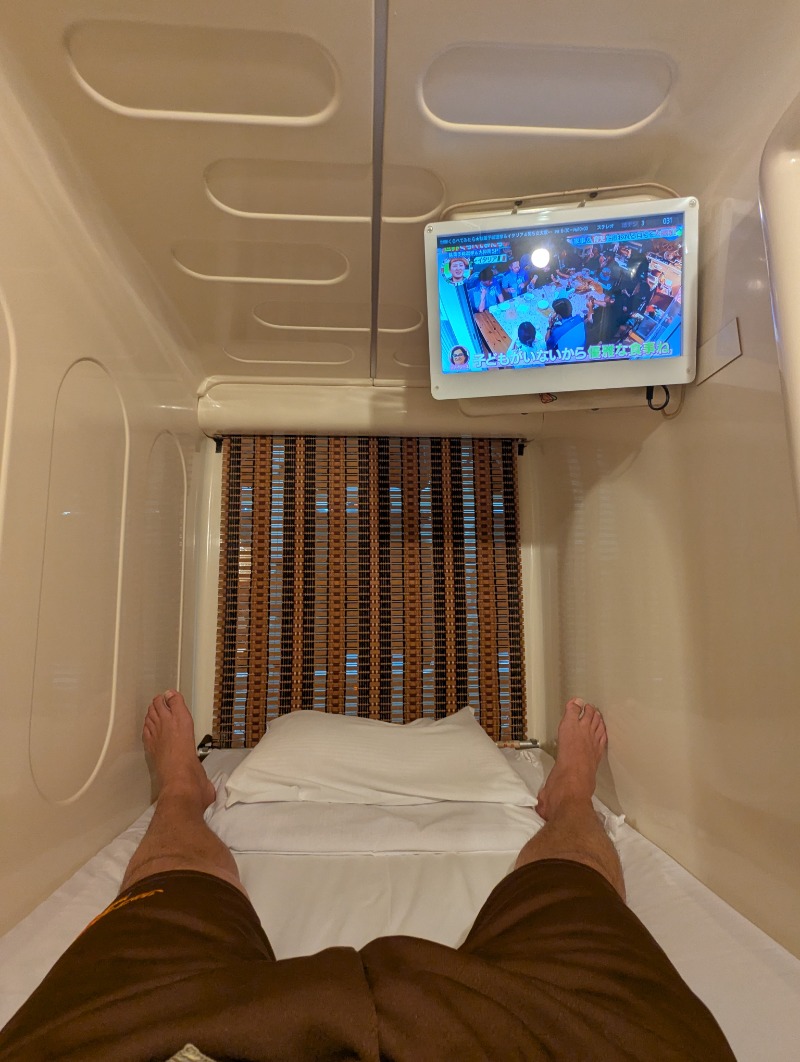 ごとうのおっさんさんのカプセルホテルサウナサンのサ活写真