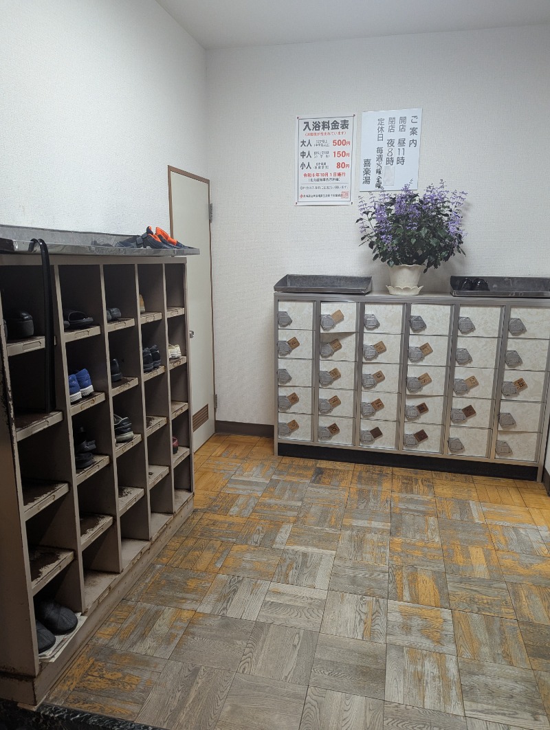 ごとうのおっさんさんの喜楽湯のサ活写真