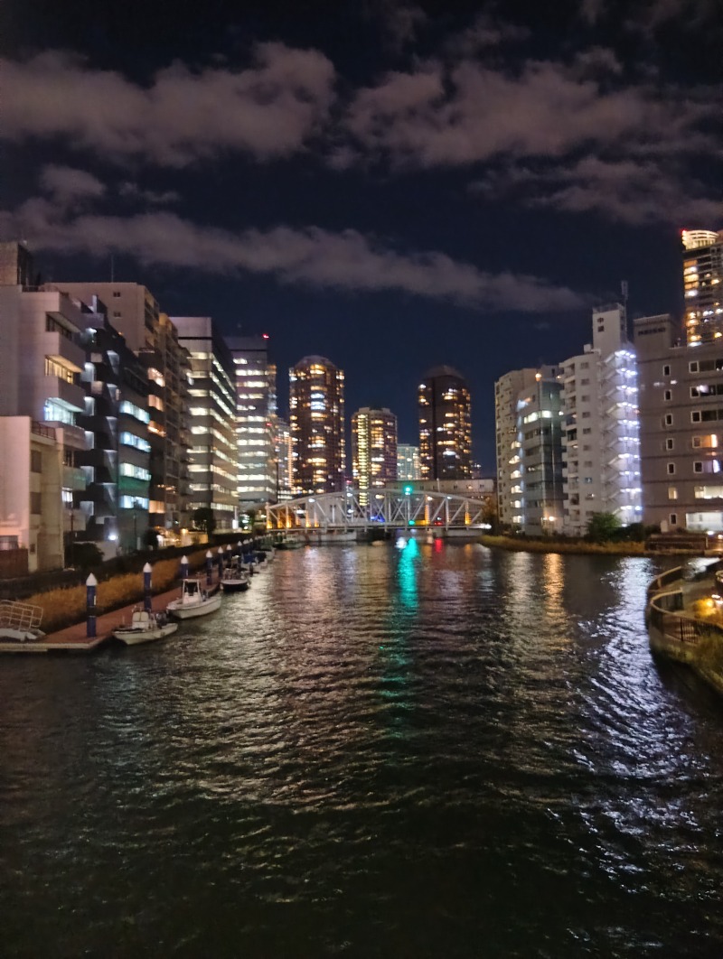 あおくまさんの亀島川温泉 新川の湯 ドーミーイン東京八丁堀のサ活写真