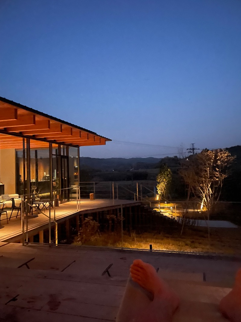 与謝野さんのSATOYAMA TERRACEのサ活写真