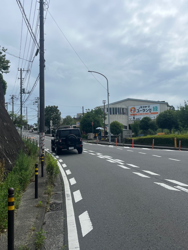 HYC横浜支部兼白楽サウナキメ隊よっぴーさんのヨコヤマユーランド緑のサ活写真