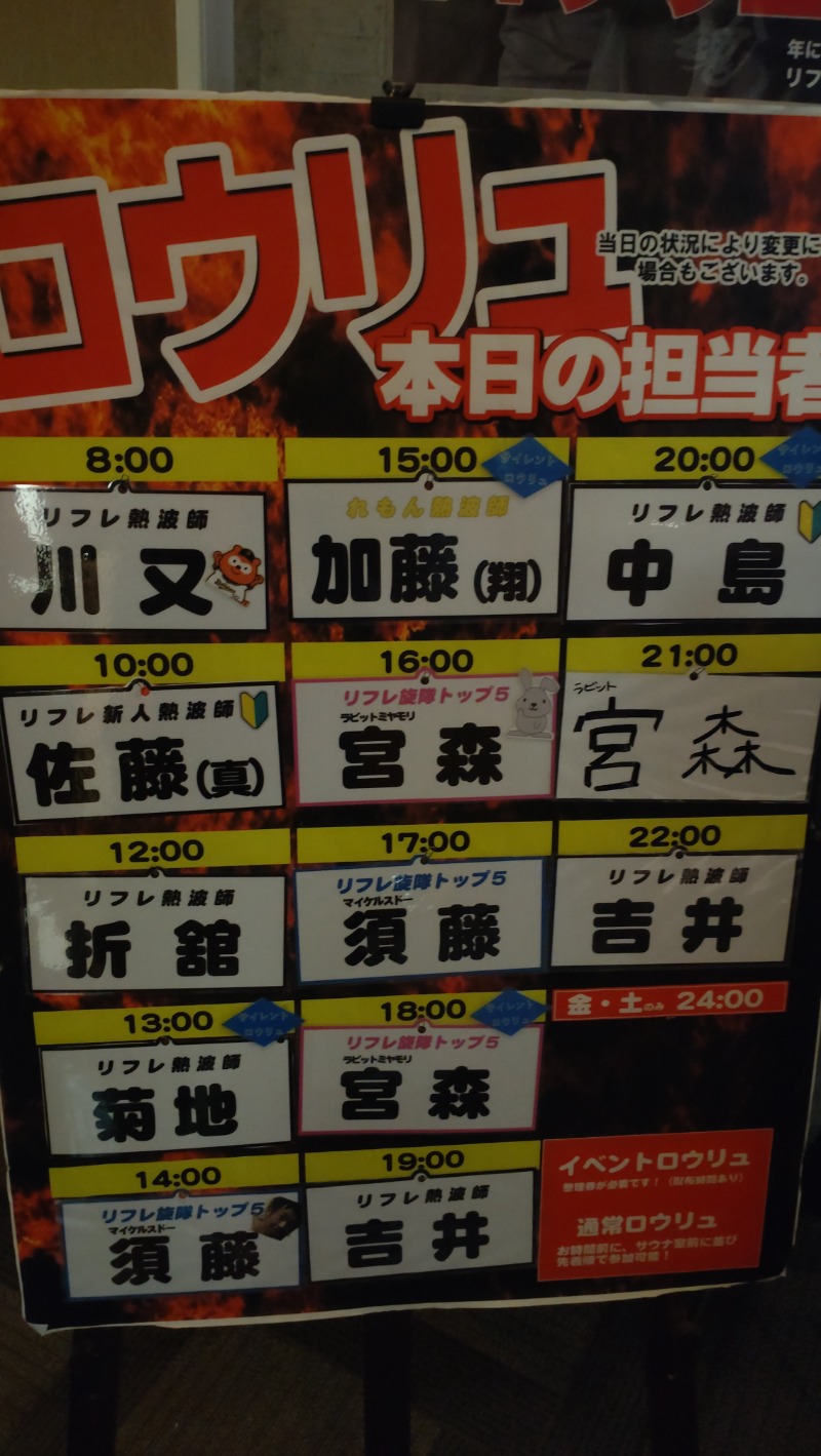 よっしぃさんのニコーリフレ SAPPOROのサ活写真