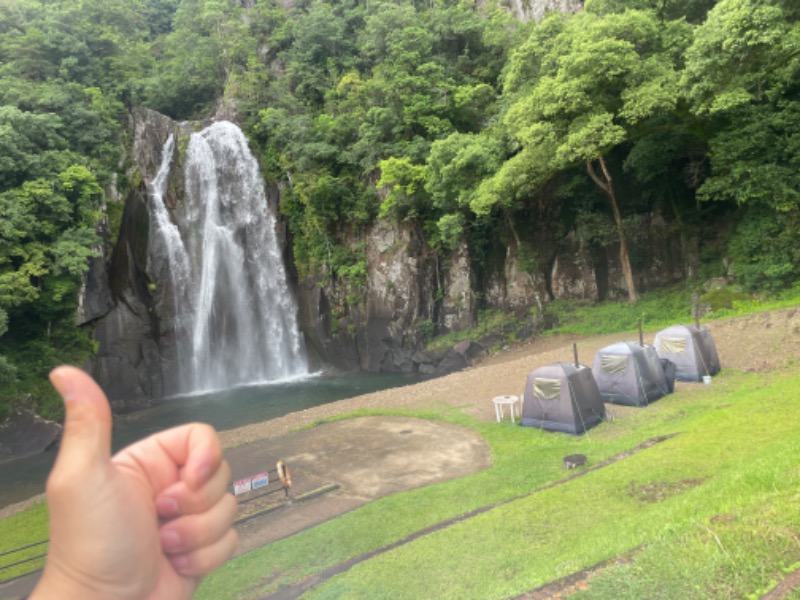 指男ニキさんの飛雪の滝キャンプ場のサ活写真