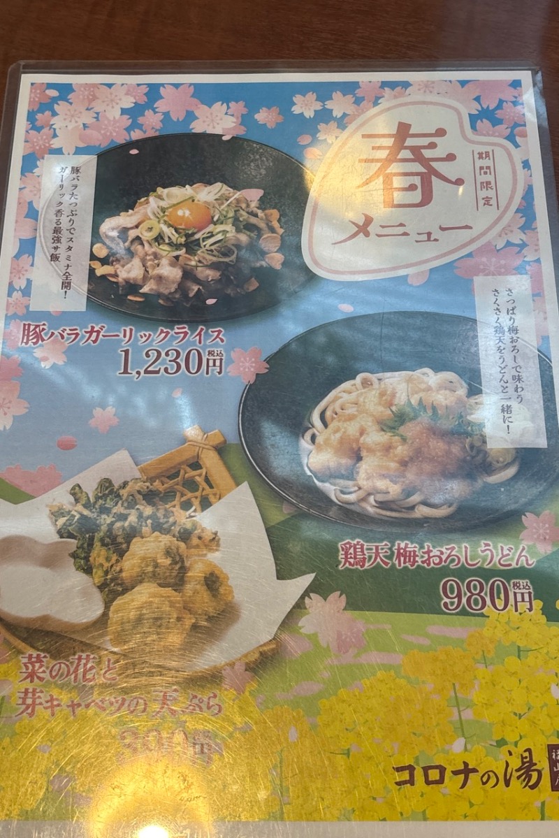 みーさんの天然温泉コロナの湯 福山店のサ活写真